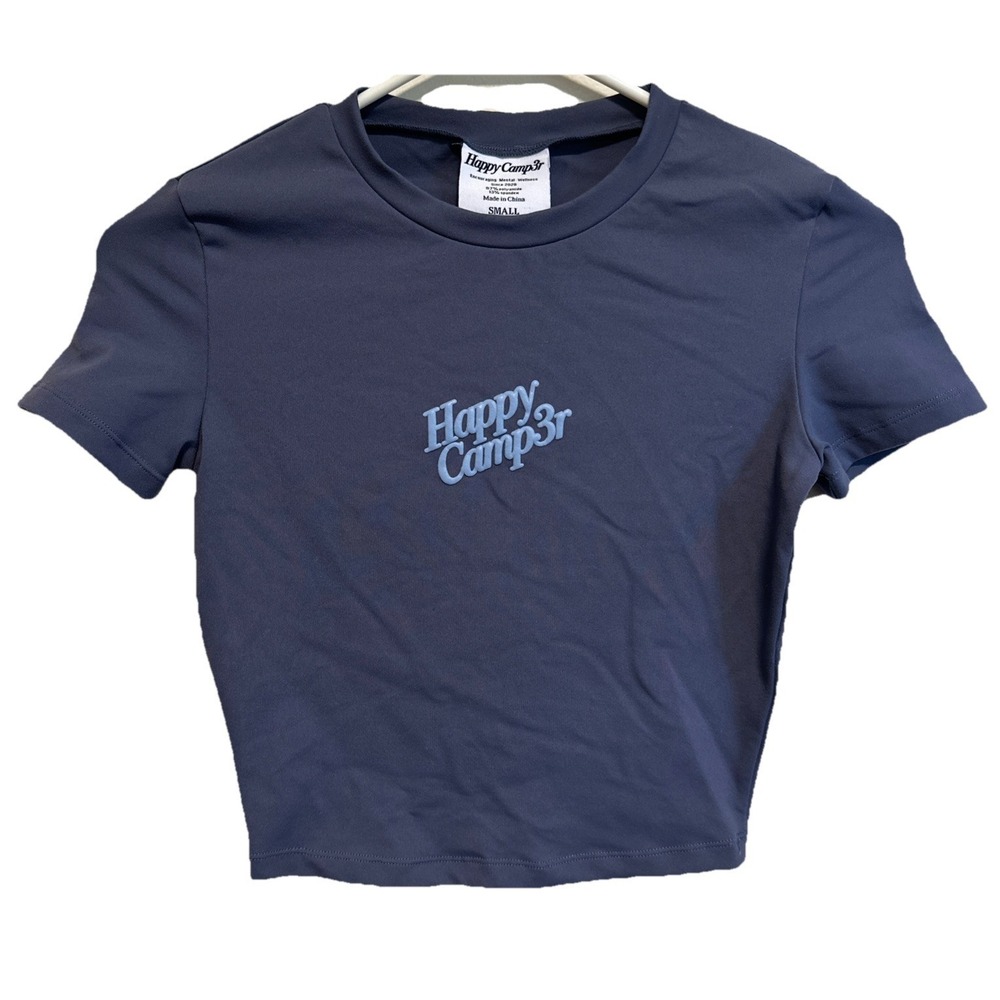Happy Camper Women's Mental Health Awareness Puff Series T-shirt Sz Small
